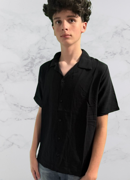 Chemise courte pour homme