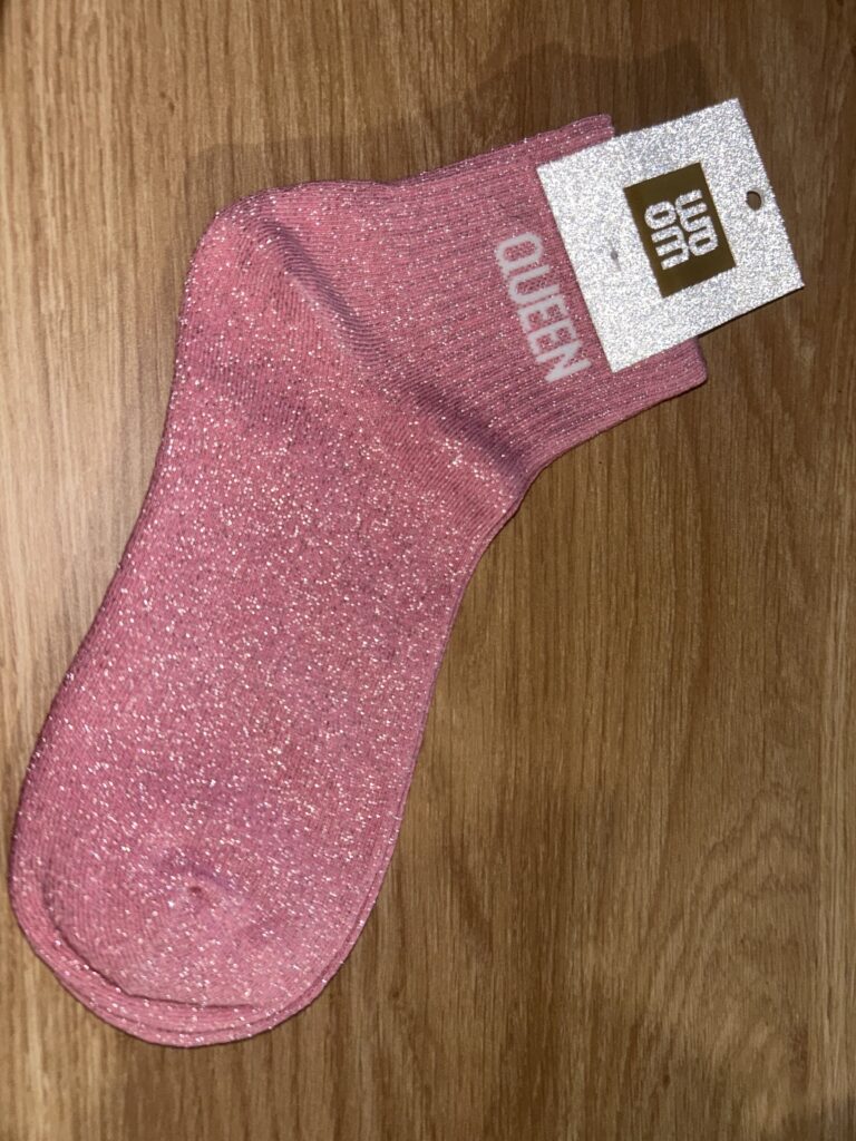 Chaussette à paillette "queen"