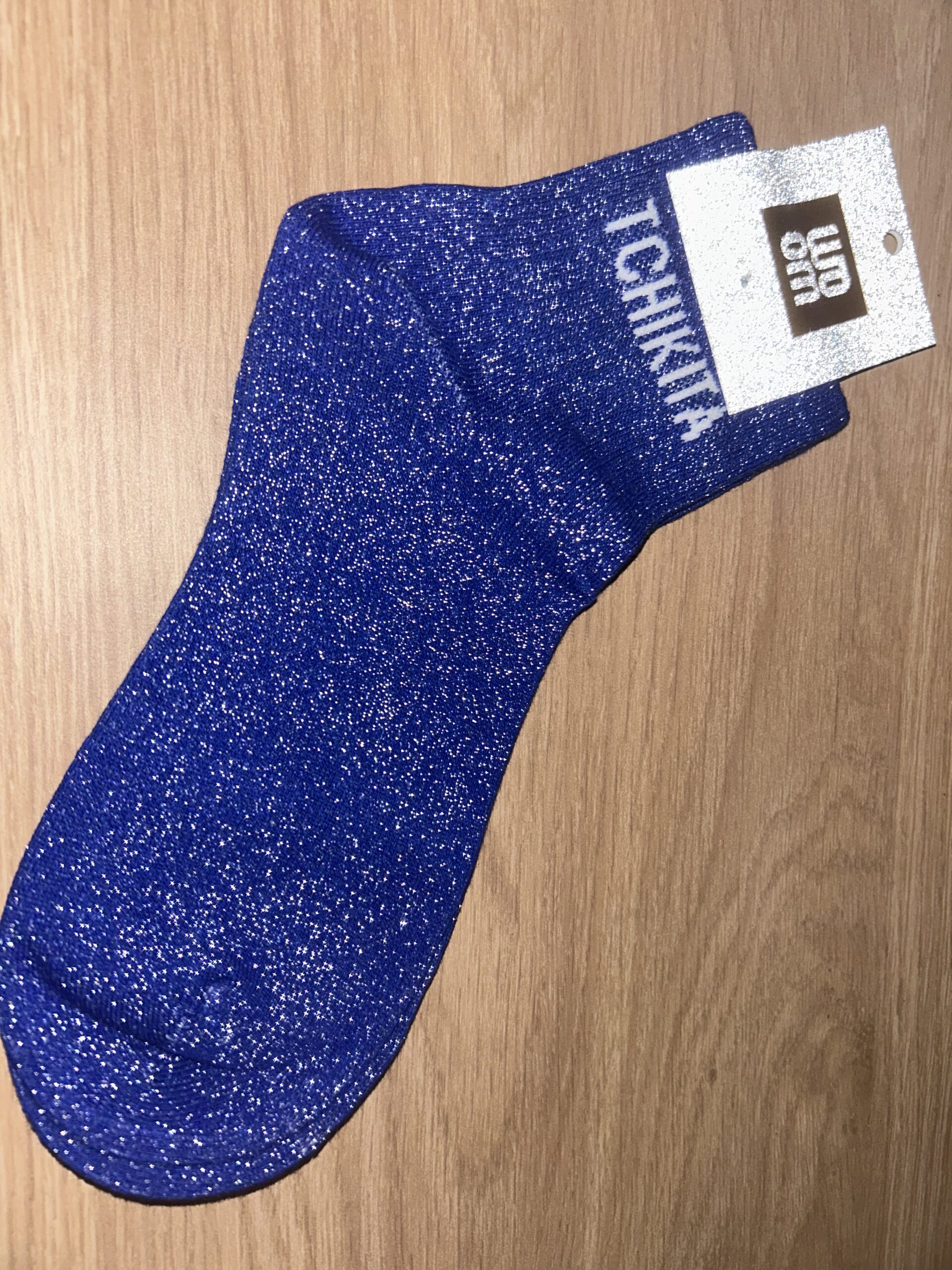 Chaussette à paillette "tchikita"