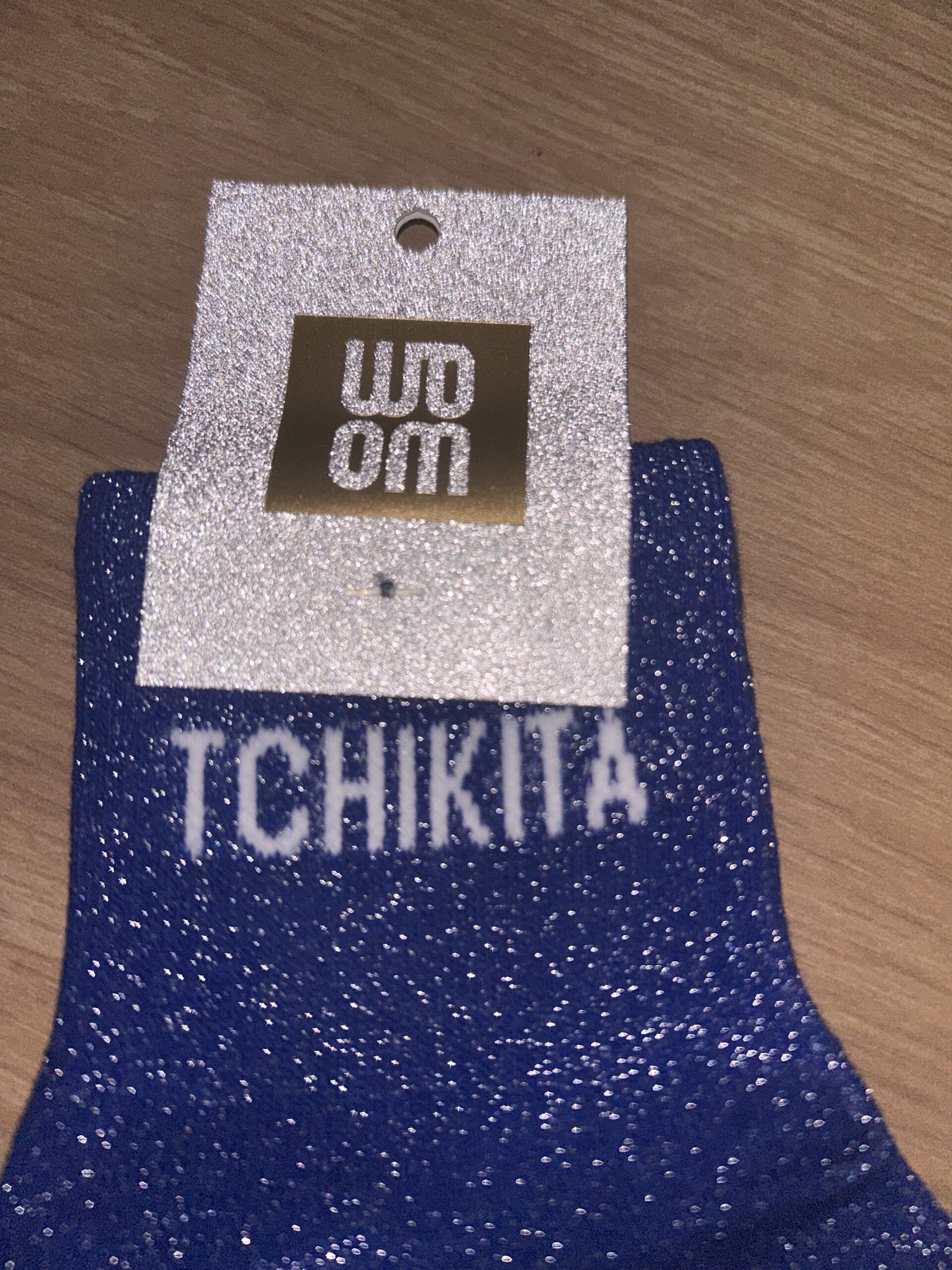 Chaussette à paillette "tchikita" – Image 2