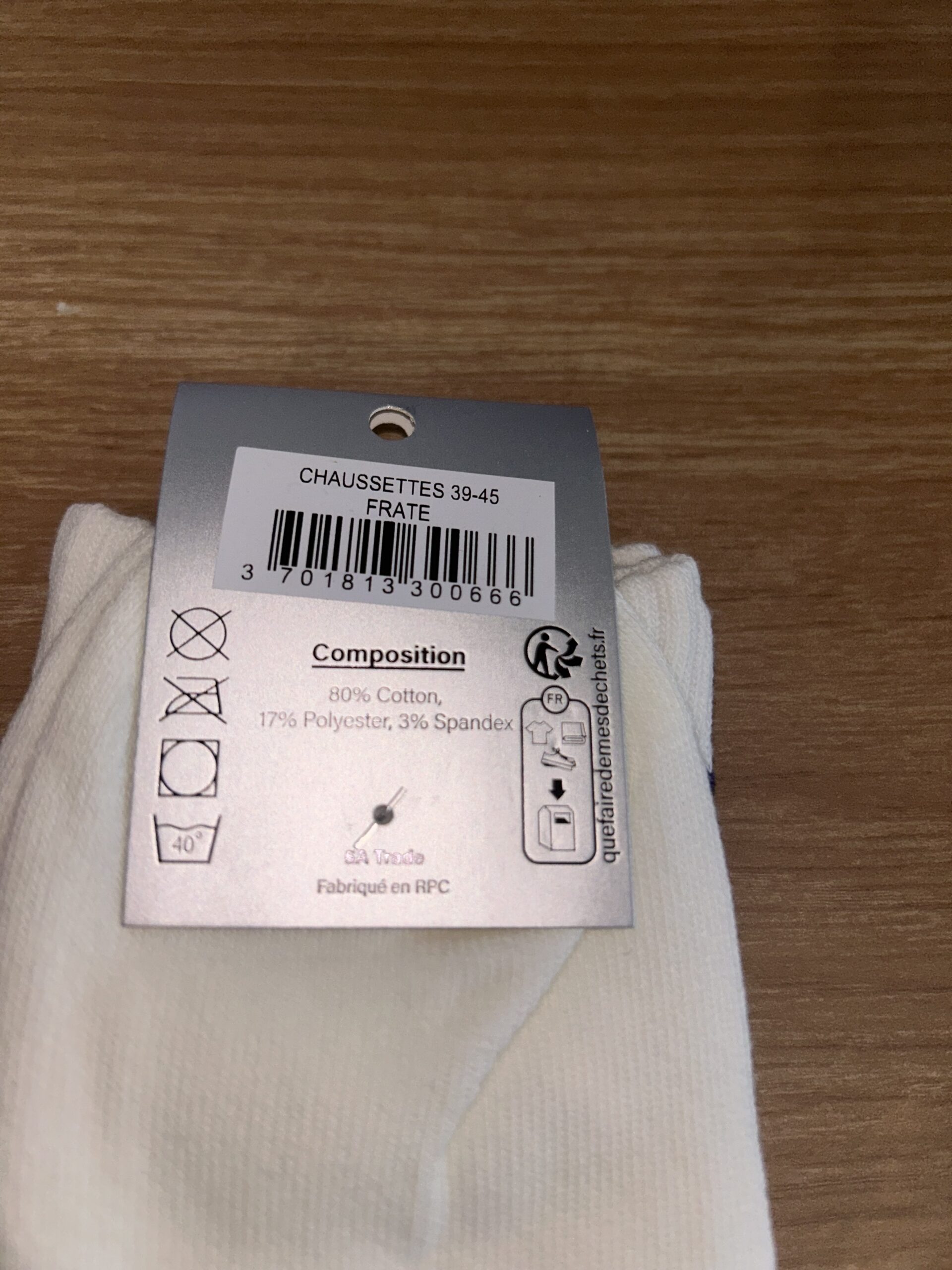 Chaussette homme "fraté" – Image 3