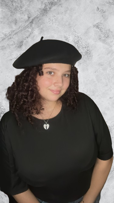 Béret noir en laine
