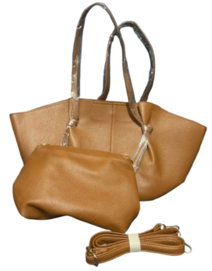 Ensemble 2 sacs à main camel – Image 2